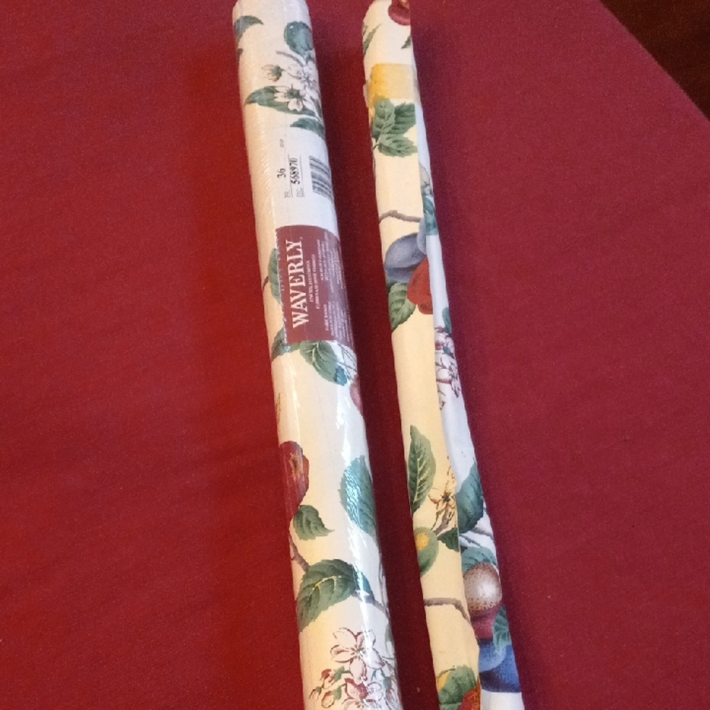 Waverly Vintage Wallpaper, Cottagecore,  New In Package, With Extra Remnant